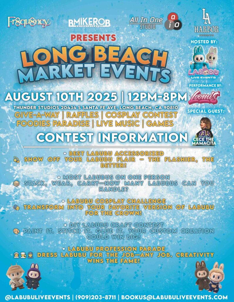 labubu live events - LBME Aug 10th - back